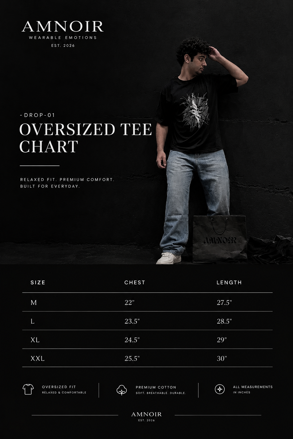 A-01 OVERSIZED TEE